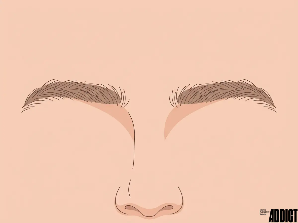 ボサボサ眉