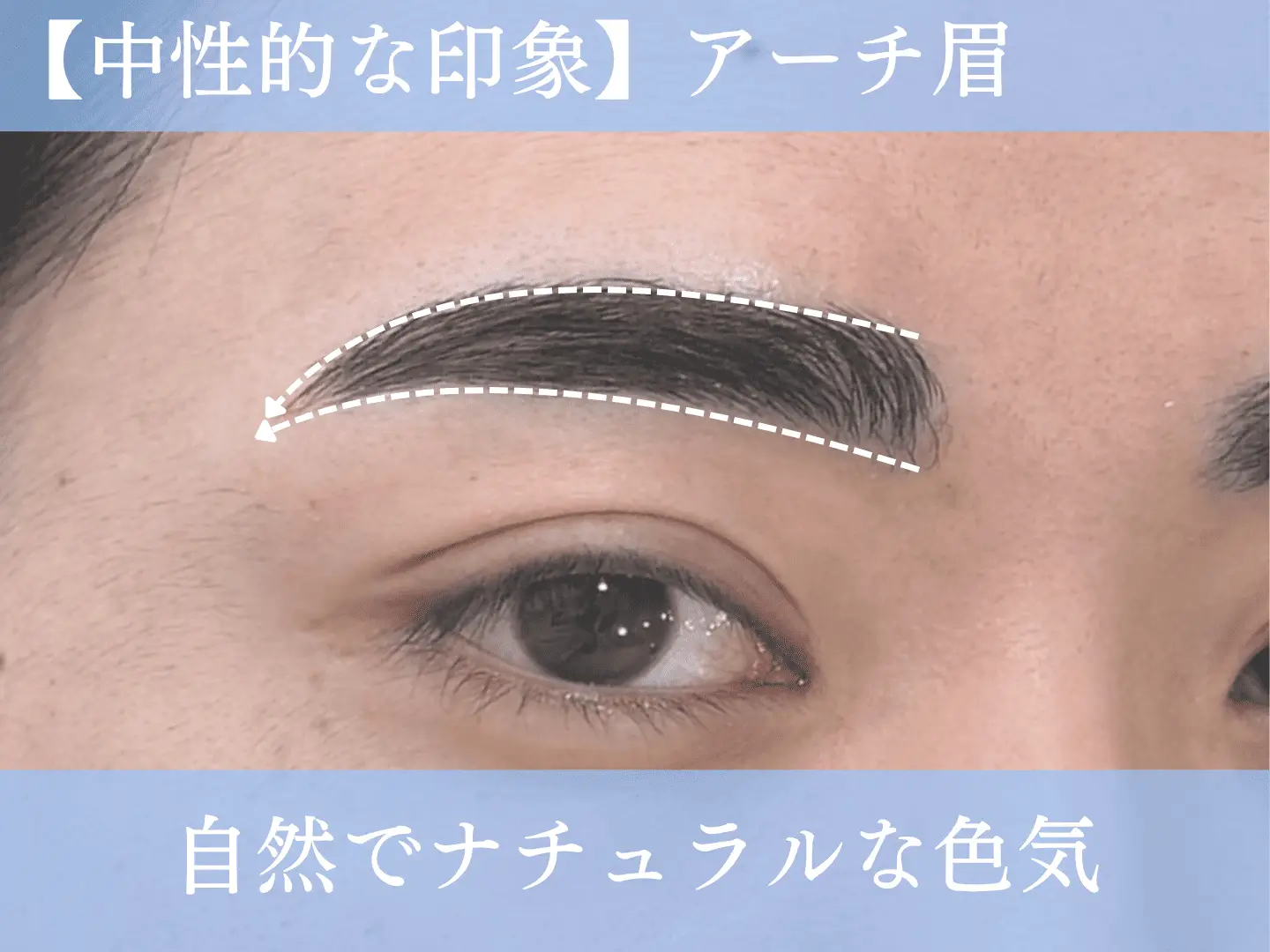 ADDICTマーチ眉